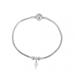 Stainless steel jewelry charms bracelet for women