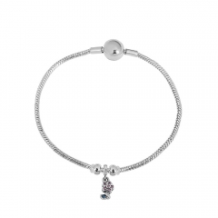 Stainless steel jewelry Pandor a charms bracelet for women