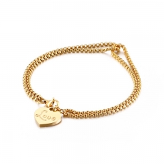 Stainless steel jewelry bracelet for women