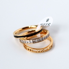 Stainless steel jewelry Fashion ring wholesale