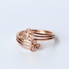 Stainless steel jewelry Fashion ring wholesale