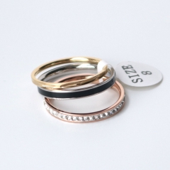 Stainless steel jewelry Fashion ring wholesale