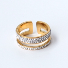 Stainless steel jewelry Fashion ring wholesale