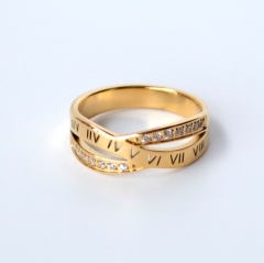Stainless steel jewelry Fashion ring wholesale