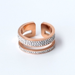Stainless steel jewelry Fashion ring wholesale