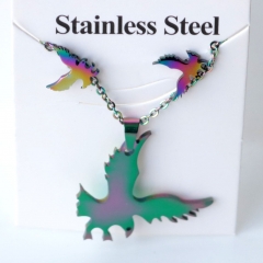 Stainless steel jewelry Earrings and necklaces set Wholesale