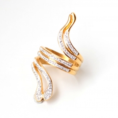 Stainless steel jewelry Charm ring wholesale