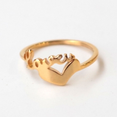 Stainless steel jewelry fashion ring wholesale