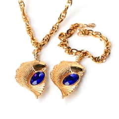 Stainless steel jewelry set, Necklace and bracelet wholesale