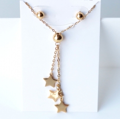 Stainless steel jewelry Earrings necklaces  set Wholesale
