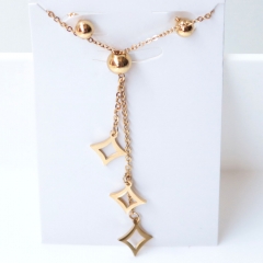 Stainless steel jewelry Earrings necklaces  set Wholesale