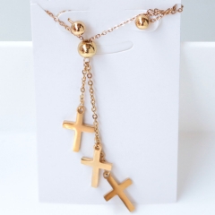 Stainless steel jewelry Earrings necklaces  set Wholesale