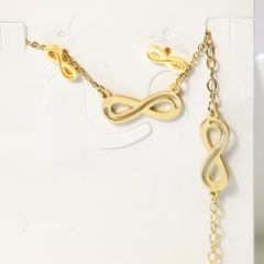 Stainless steel jewelry Earrings necklaces  set Wholesale
