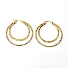 Stainless steel jewelry for women hoop earrings wholesale