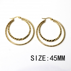 Stainless steel jewelry for women hoop earrings wholesale