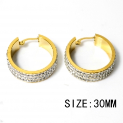 Stainless steel jewelry for women hoop earrings wholesale