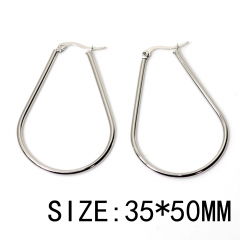 Stainless steel jewelry for women hoop earrings wholesale