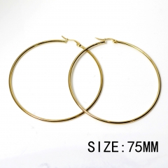 Stainless steel jewelry for women hoop earrings wholesale