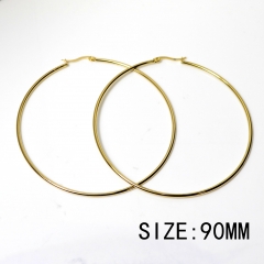 Stainless steel jewelry for women hoop earrings wholesale
