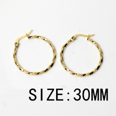 Stainless steel jewelry for women hoop earrings wholesale