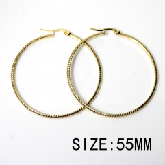 Stainless steel jewelry for women hoop earrings wholesale