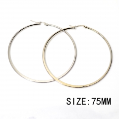 Stainless steel jewelry for women hoop earrings wholesale