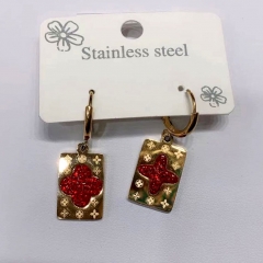 Stainless steel jewelry for women hoop earrings wholesale