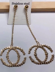Stainless steel jewelry for women hoop earrings wholesale