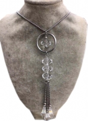 Stainless steel jewelry sweater chain necklace wholesale