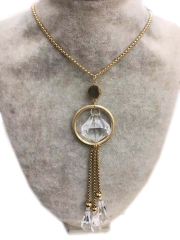 Stainless steel jewelry sweater chain necklace wholesale