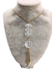 Stainless steel jewelry sweater chain necklace wholesale
