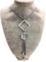 Stainless steel jewelry sweater chain necklace wholesale