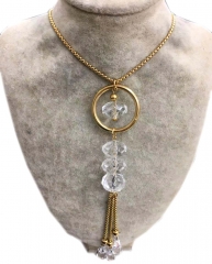 Stainless steel jewelry sweater chain necklace wholesale