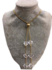 Stainless steel jewelry sweater chain necklace wholesale