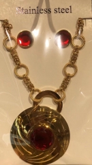 Stainless steel jewelry Necklace  Earrings Wholesale