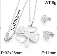 Stainless steel jewelry Necklace  Earrings Wholesale