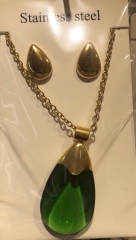 Stainless steel jewelry Necklace  Earrings Wholesale