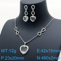 Stainless steel jewelry Necklace  Earrings Wholesale