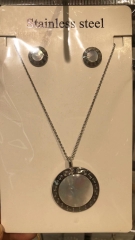 Stainless steel jewelry Necklace  Earrings Wholesale