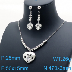 Stainless steel jewelry Necklace  Earrings Wholesale