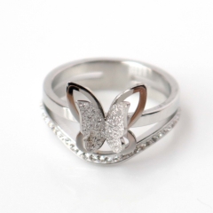 Stainless steel jewelry fashion ring wholesale