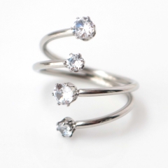 Stainless steel jewelry fashion ring wholesale