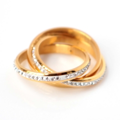 Stainless steel jewelry fashion ring wholesale