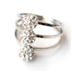 Stainless steel jewelry fashion ring wholesale