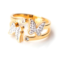 Stainless steel jewelry fashion ring wholesale