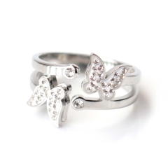 Stainless steel jewelry fashion ring wholesale
