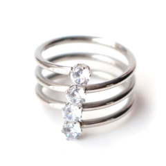 Stainless steel jewelry fashion ring wholesale