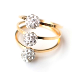 Stainless steel jewelry fashion ring wholesale