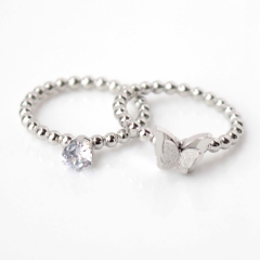 Stainless steel jewelry fashion ring wholesale