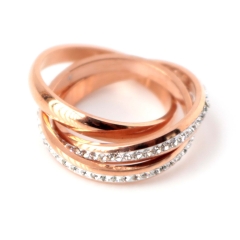 Stainless steel jewelry fashion ring wholesale
